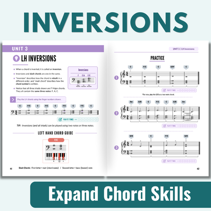 [Physical Book] Chord First Book 2: All-in-One Piano Method for Teens & Adults