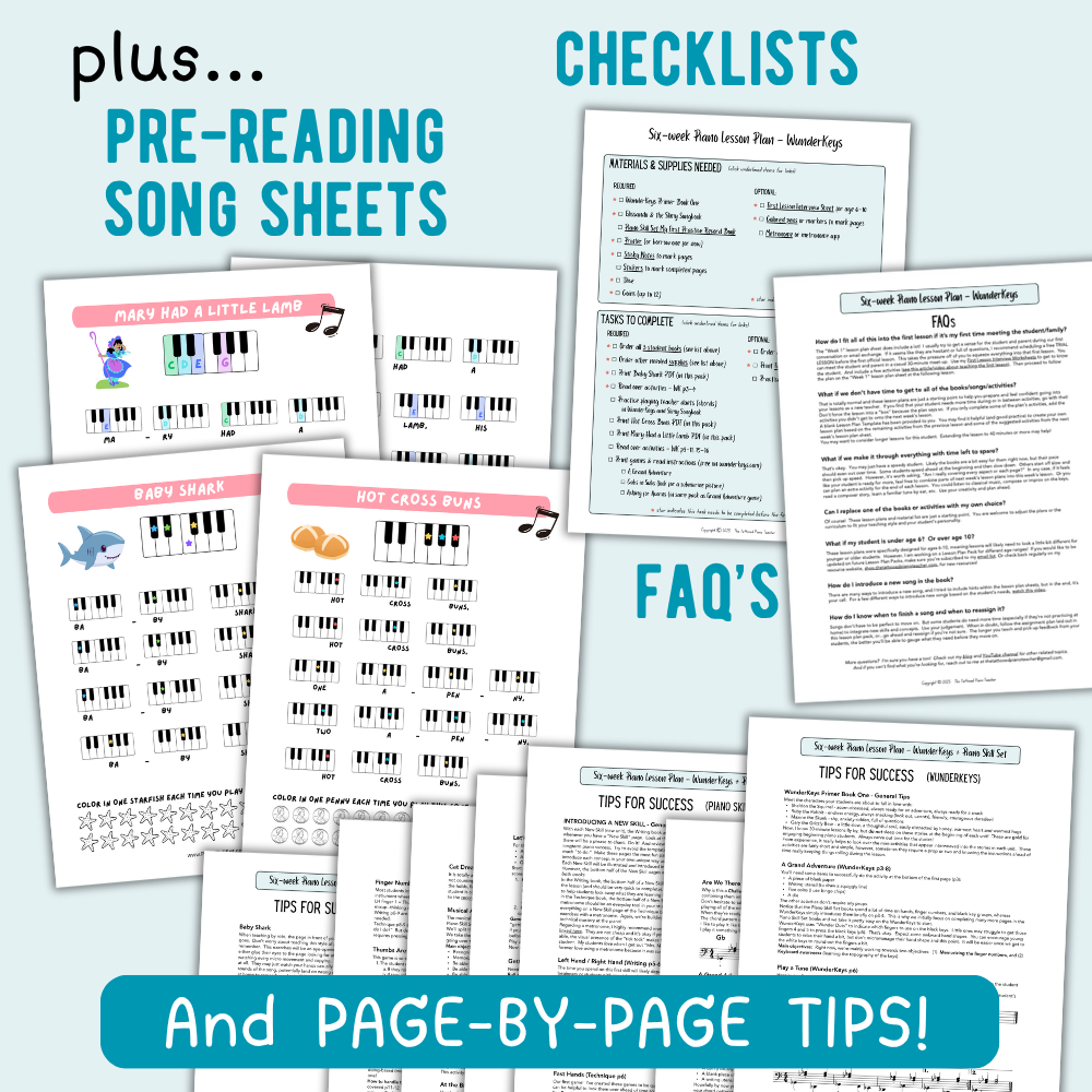 WunderKeys® Lesson Plans