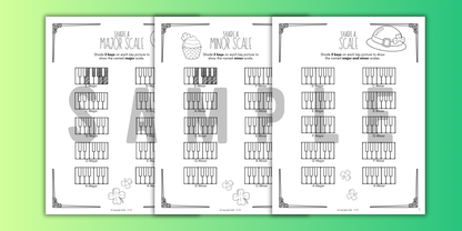 St. Patrick's Day SCALES Worksheets