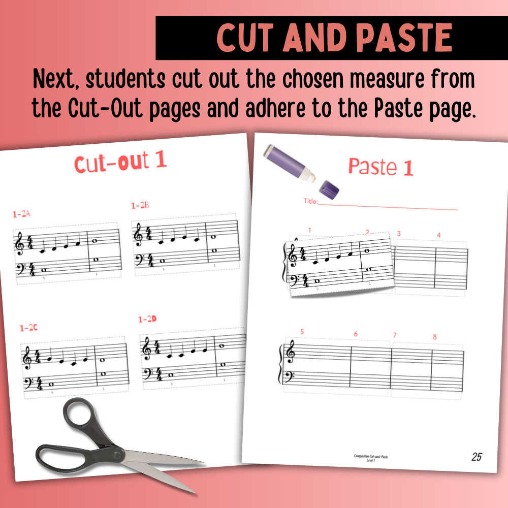 Composition Cut-and-Paste Level 1