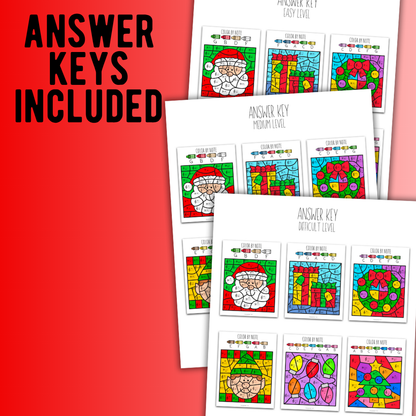 Christmas Color-By-Note