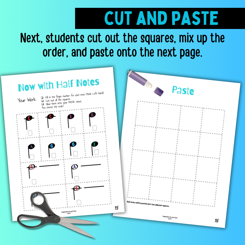 Composition Cut-and-Paste Level C