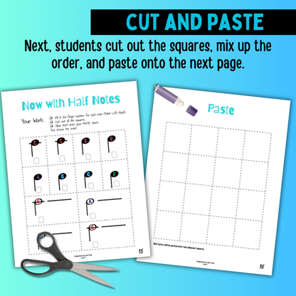 Composition Cut-and-Paste Level C