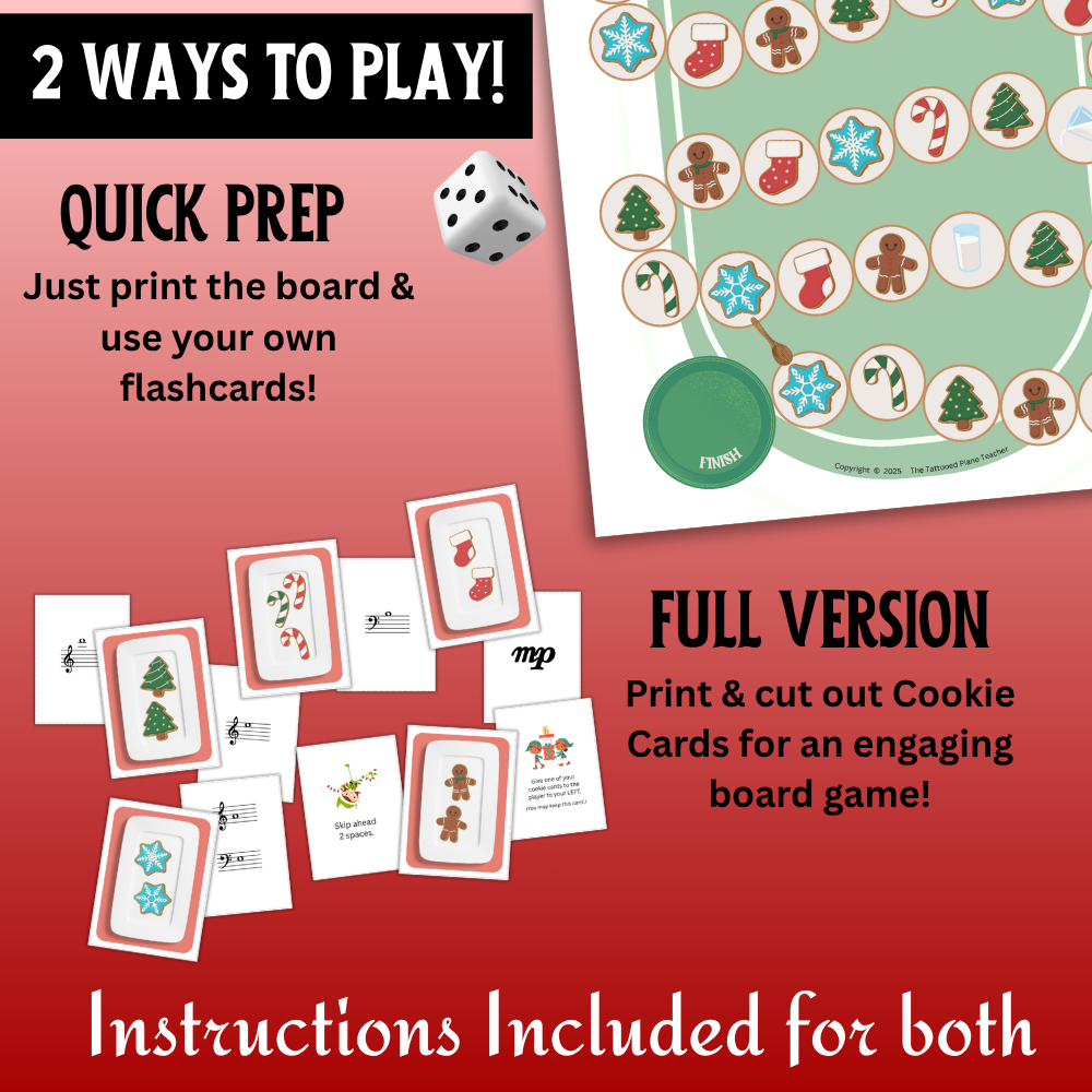 Christmas Note Board Game