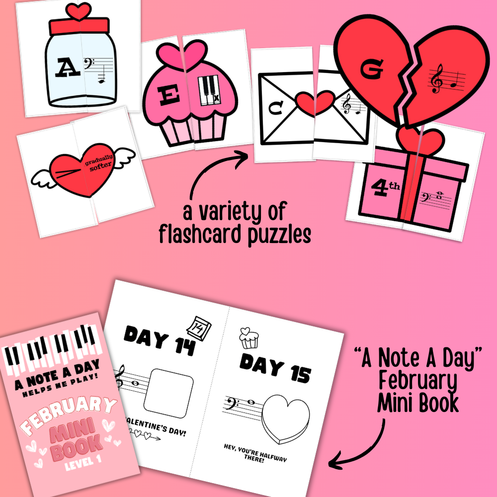 Valentine's Day Music Activities Bundle