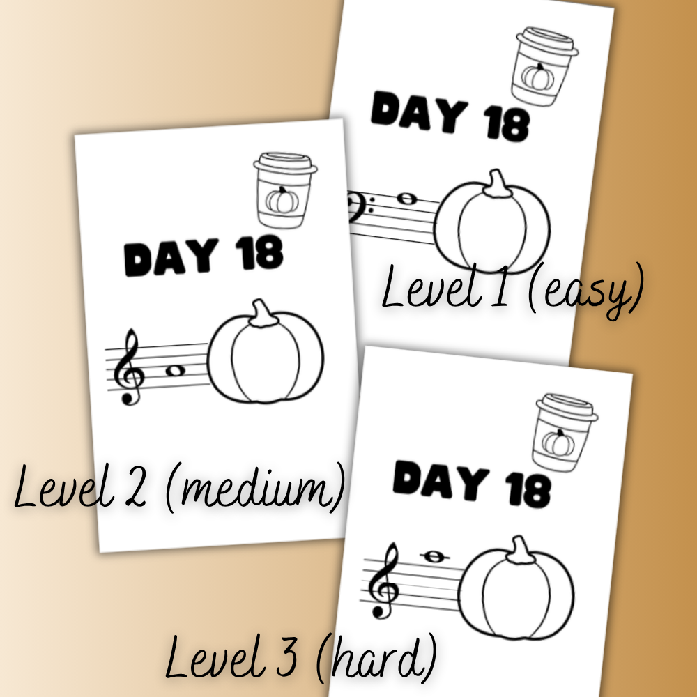 November Note A Day Mini Book