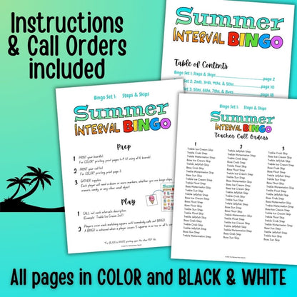 Summer Bingo Bundle