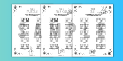Winter SCALES Worksheets