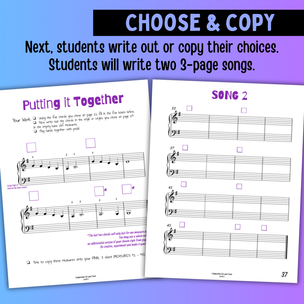 Composition Cut-and-Paste Level 3