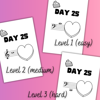 February Note A Day Mini Book