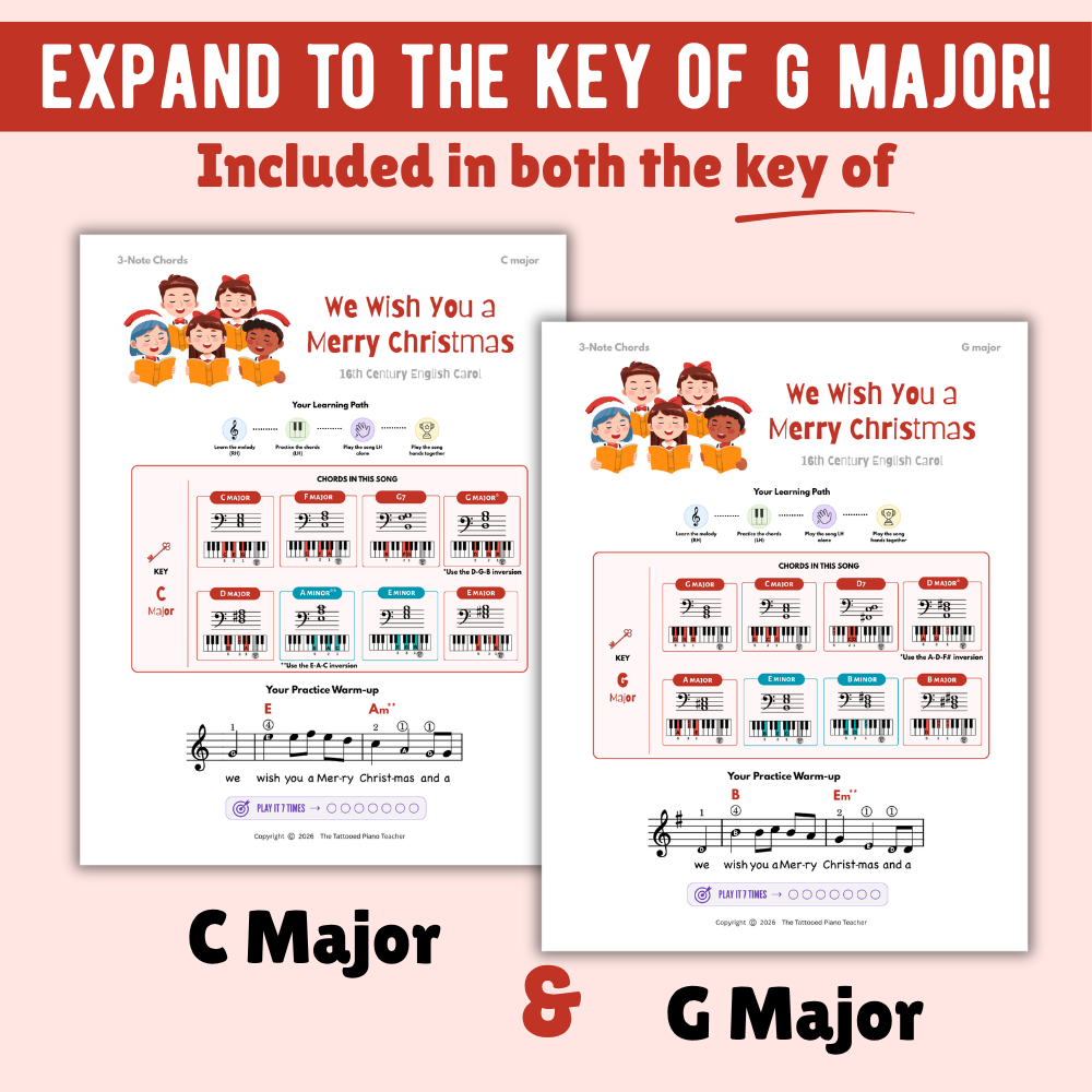 We Wish You a Merry Christmas Lead Sheet Music