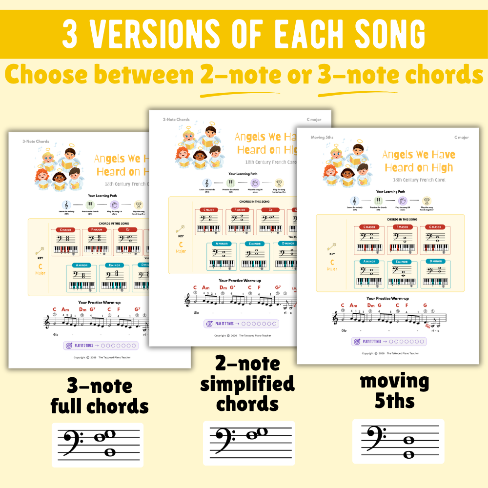 Angels We Have Heard on High Christmas Lead Sheet Music