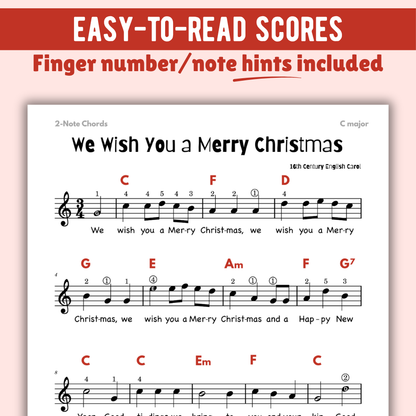 We Wish You a Merry Christmas Lead Sheet Music