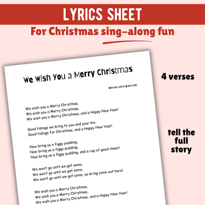 We Wish You a Merry Christmas Lead Sheet Music