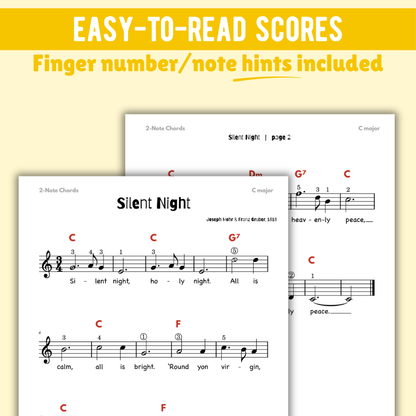 Silent Night Christmas Lead Sheet Music