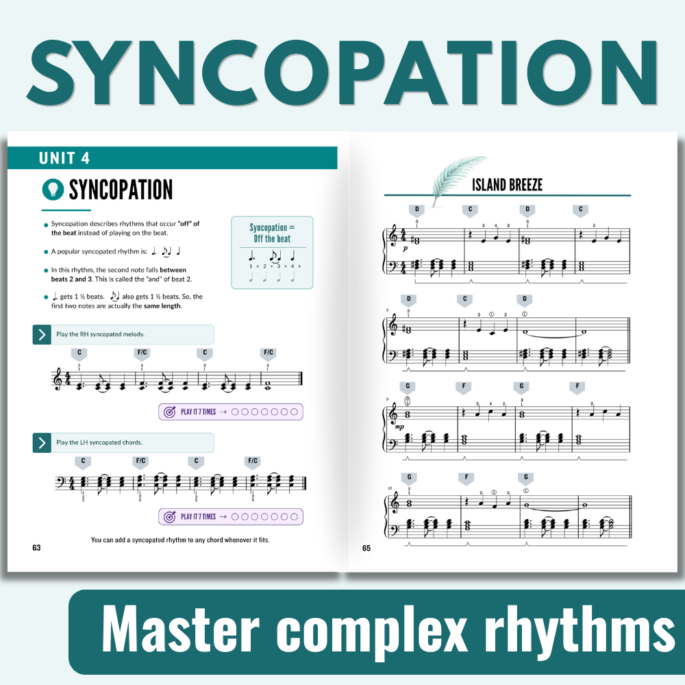 [Physical Book] Chord First Book 2: All-in-One Piano Method for Teens & Adults