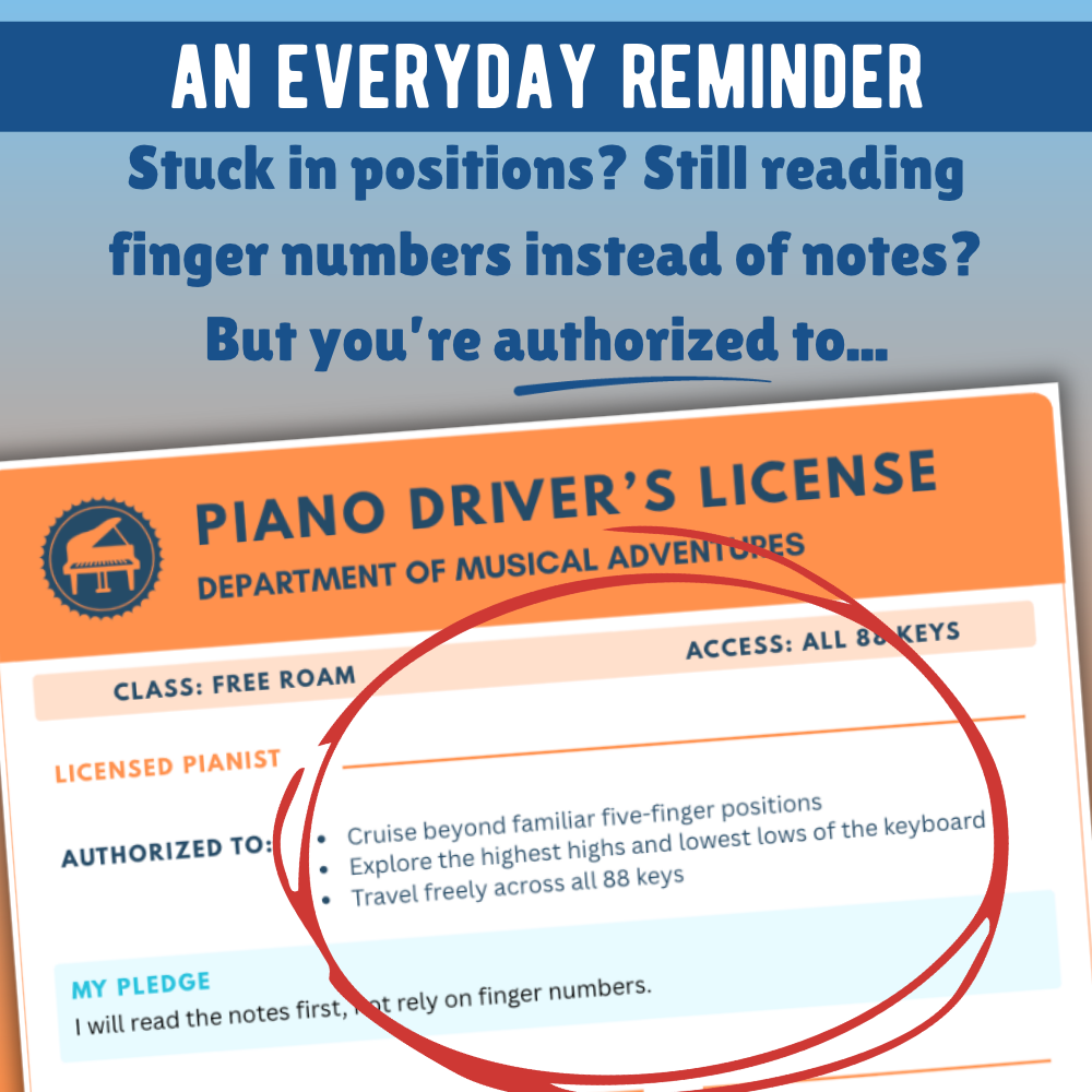 Piano Driver's License