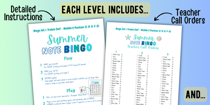 Note Bingo Bundle
