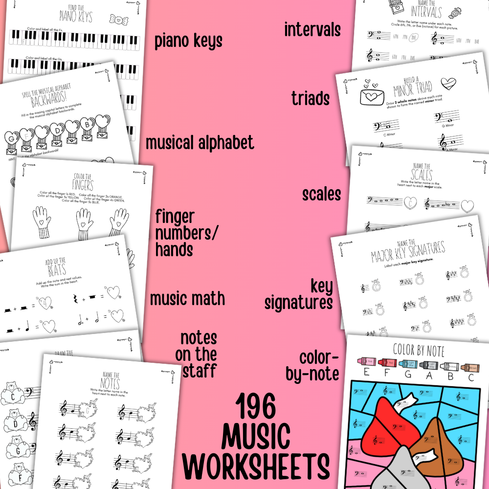 Valentine's Day BIG Bundle - Activities + Worksheets