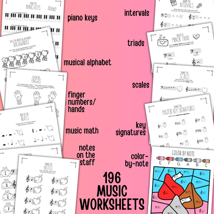 Valentine's Day BIG Bundle - Activities + Worksheets