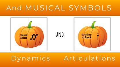 Fall Pumpkin Music Theory Puzzles