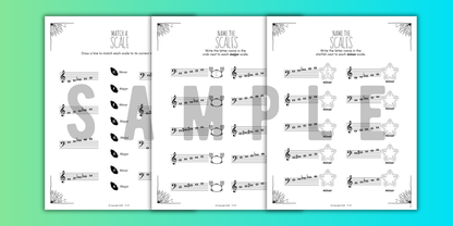 Summer SCALES Worksheets