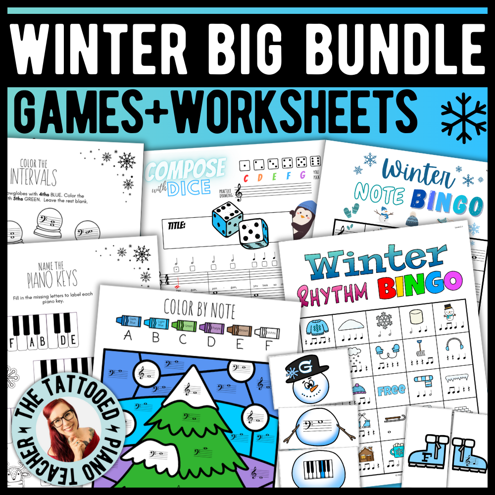 Winter BIG Bundle - Activities + Worksheets