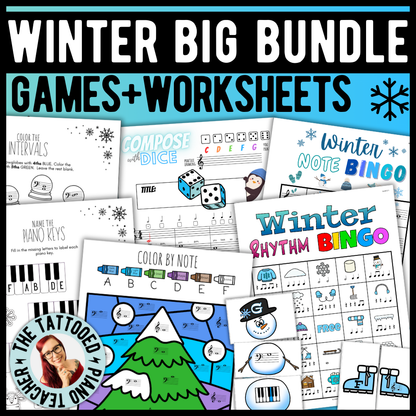 Winter BIG Bundle - Activities + Worksheets