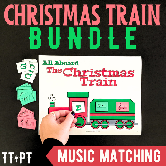 Christmas Train Puzzles Bundle