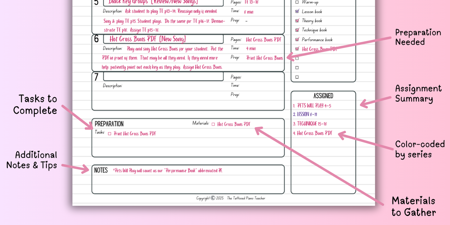 Faber Piano Adventures® + Piano Skill Set Lesson Plans