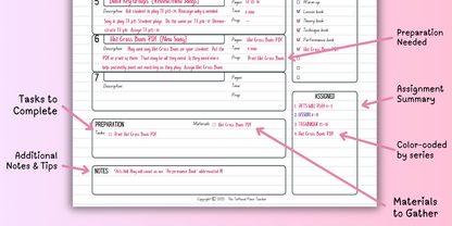 Faber Piano Adventures® + Piano Skill Set Lesson Plans