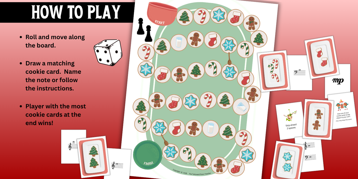 Christmas Note Board Game