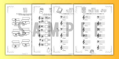 Back to School TRIADS Worksheets