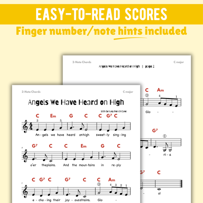 Angels We Have Heard on High Christmas Lead Sheet Music