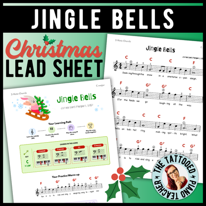Jingle Bells Christmas Lead Sheet Music