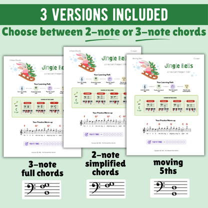 Jingle Bells Christmas Lead Sheet Music