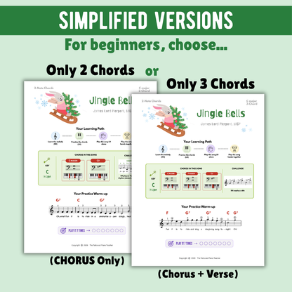 Jingle Bells Christmas Lead Sheet Music