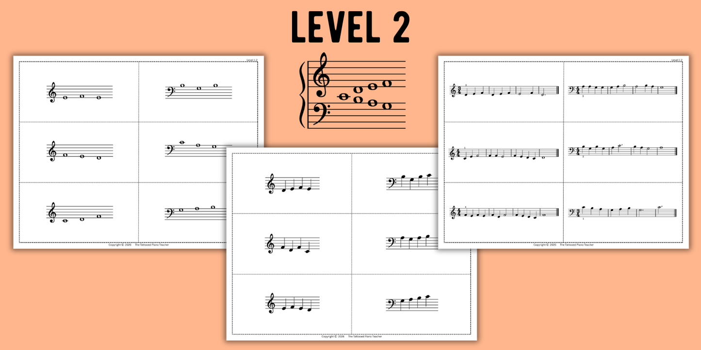 Sight-reading Cards
