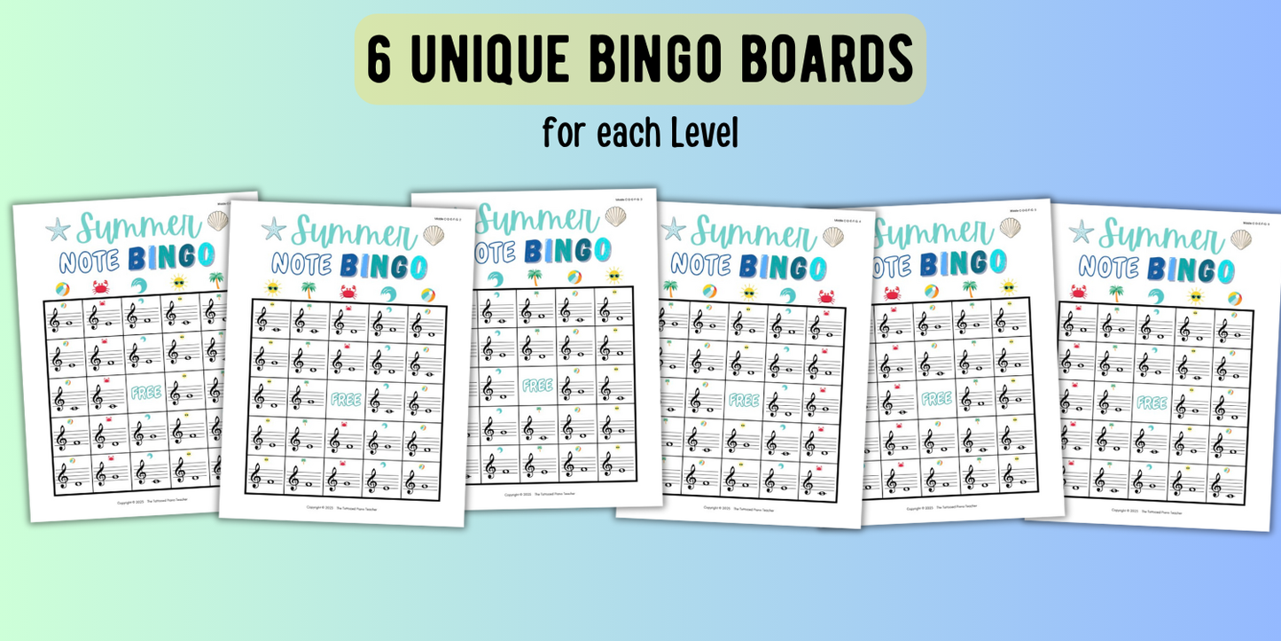 Note Bingo Bundle