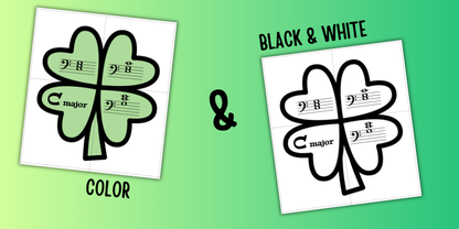 Chord Inversion Shamrock Puzzles