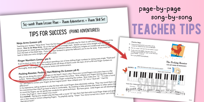 Faber Piano Adventures® + Piano Skill Set Lesson Plans