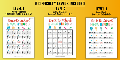 Back to School Bingo Bundle