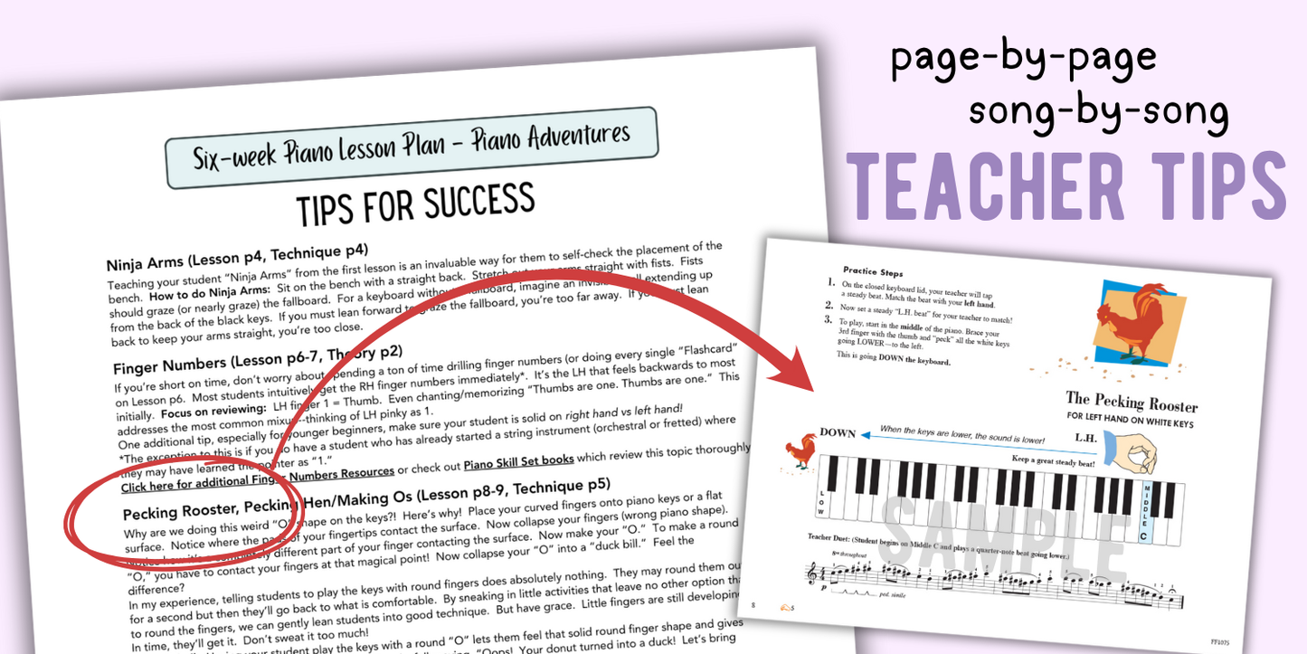 Faber Piano Adventures® Lesson Plans