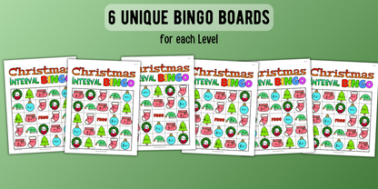 Christmas Music Interval Bingo