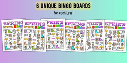 Spring Interval Bingo