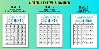 Summer Bingo Bundle
