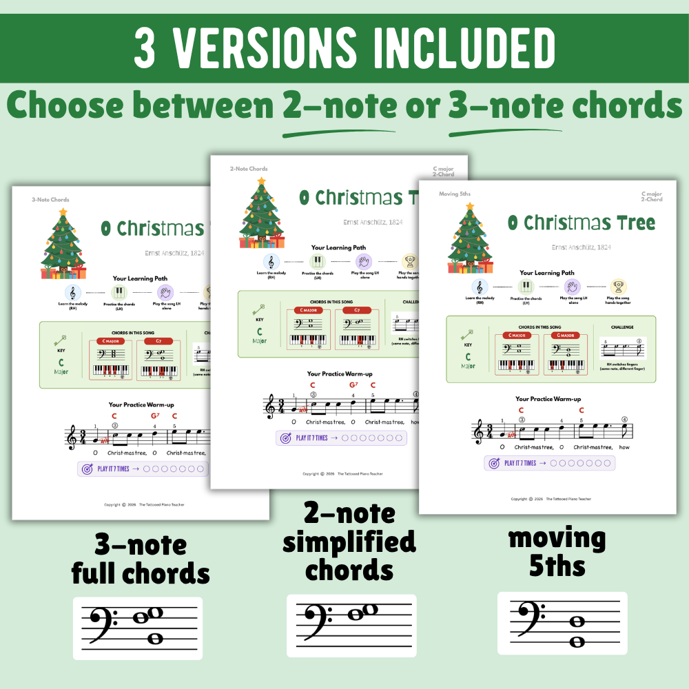 O Christmas Tree Lead Sheet Music