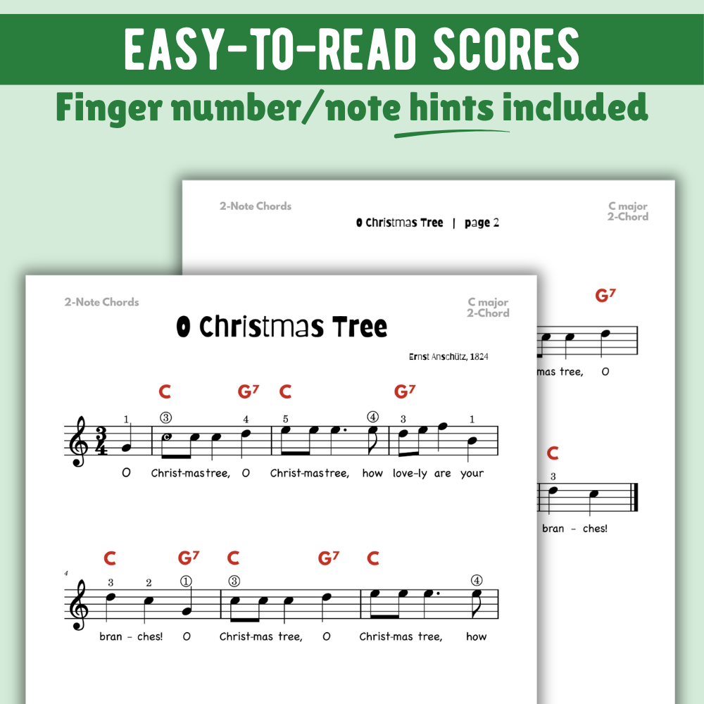 O Christmas Tree Lead Sheet Music