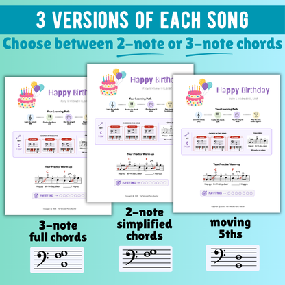 More Beginner Lead Sheets (Elementary)