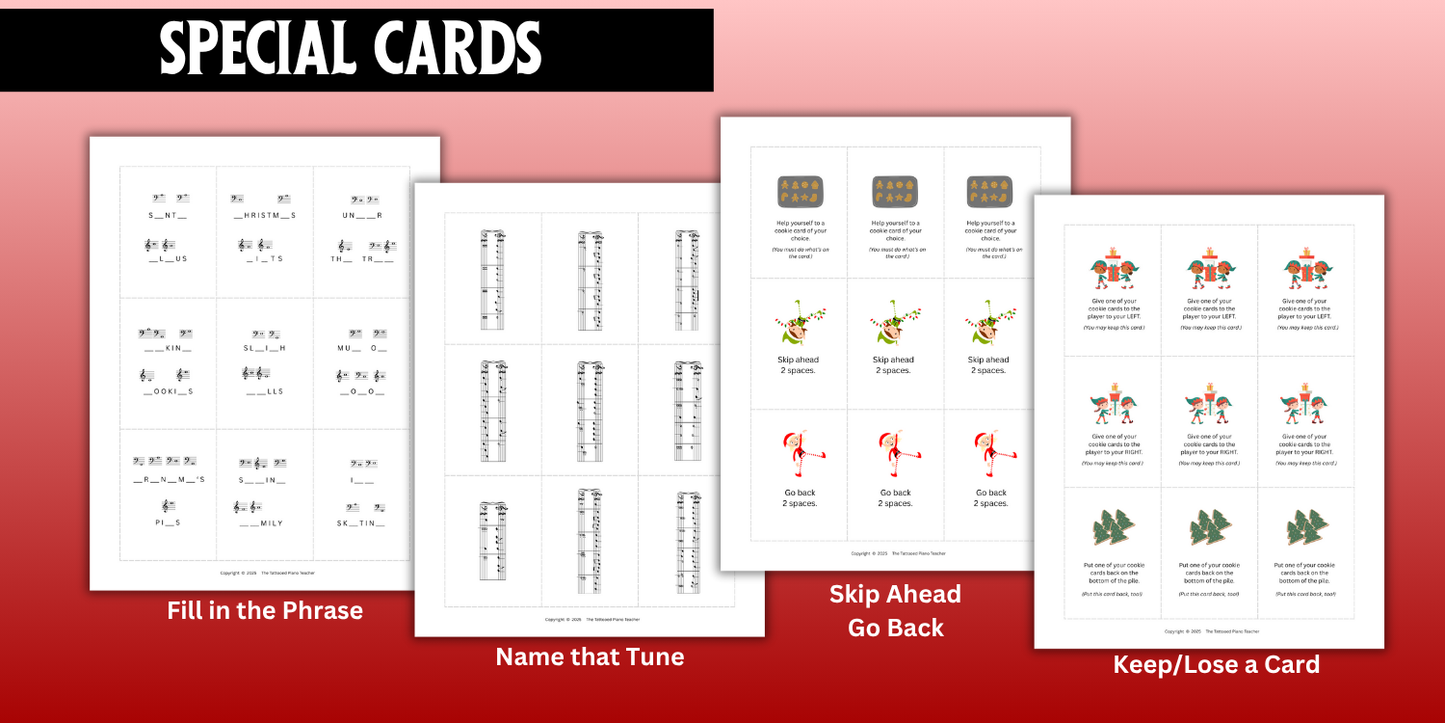 Christmas Note Board Game